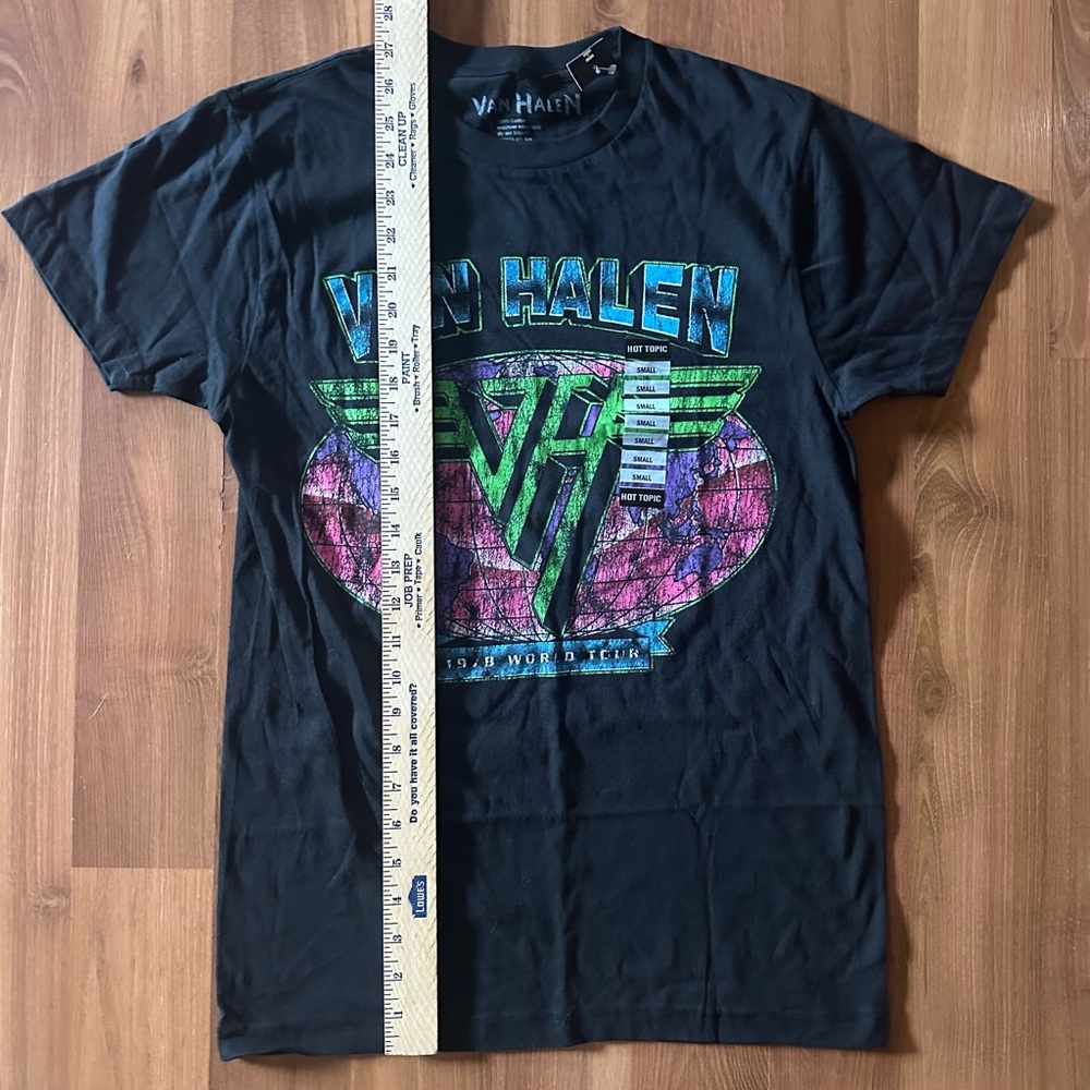 NWT Van Halen 1978 World Tour T-Shirt Size Small - Picture 5 of 9